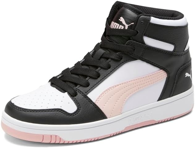 image:imagePUMA Boys Rebound Layup Mid SneakersPuma Blackrose Dust