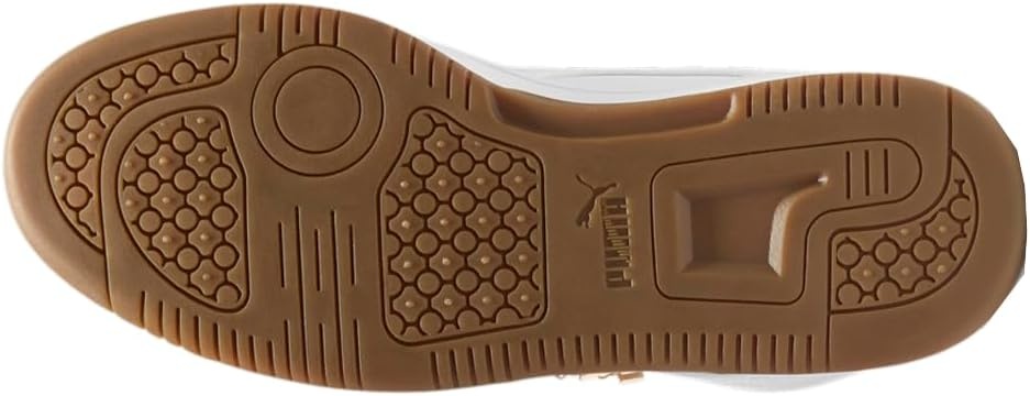 image:imagePUMA Boys Rebound Layup Mid SneakersPuma Whitepuma Whitepuma Gold