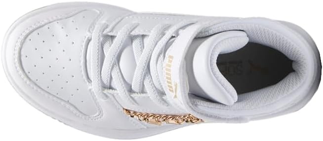 image:imagePUMA Boys Rebound Layup Slip On SneakersPuma Whitepuma Whitepuma Gold