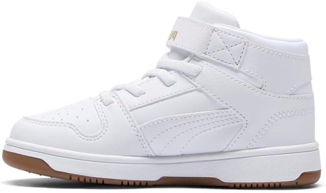 image:imagePUMA Boys Rebound Layup Slip On SneakersPuma Whitepuma Whitepuma Gold