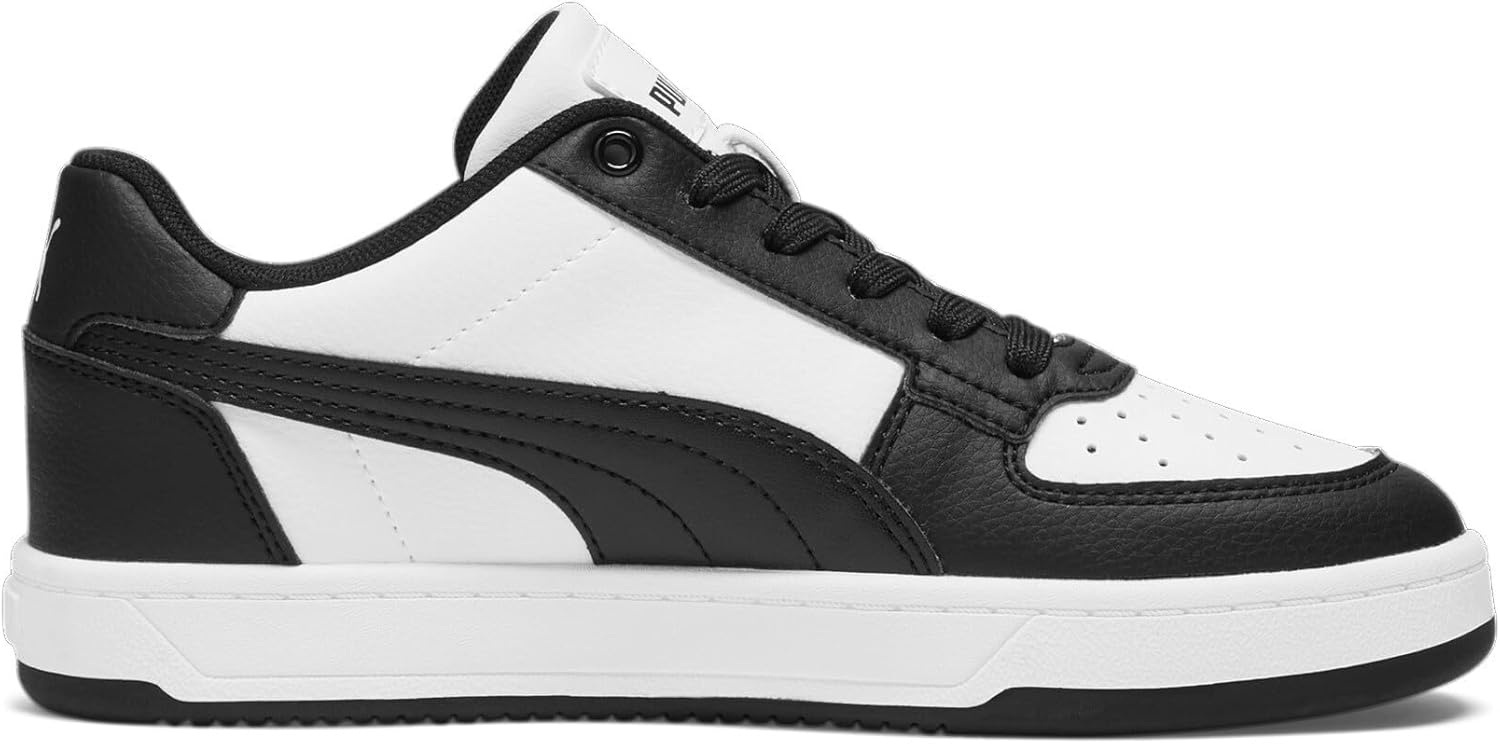 image:imagePUMA Kids Boys Caven 20 Lace Up Sneakers Shoes Casual WhitePuma Whitepuma Blackpuma Black