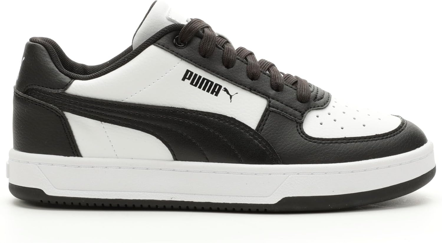 image:imagePUMA Kids Boys Caven 20 Lace Up Sneakers Shoes Casual WhitePuma Whitepuma Blackpuma Black