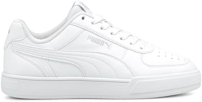 image:imagePUMA Kids Boys Caven 20 Lace Up Sneakers Shoes Casual WhitePuma Whitepuma Whitegray Violet