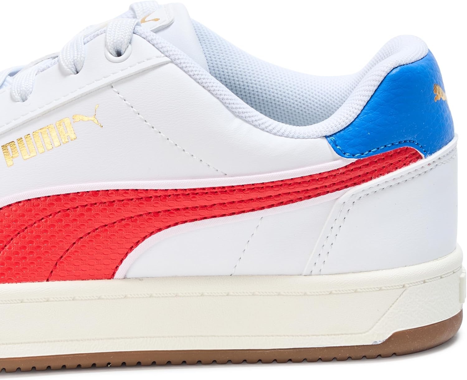 image:imagePUMA Kids Boys Caven 20 Lace Up Sneakers Shoes Casual WhiteWhitefor All Time Redgum Ah25