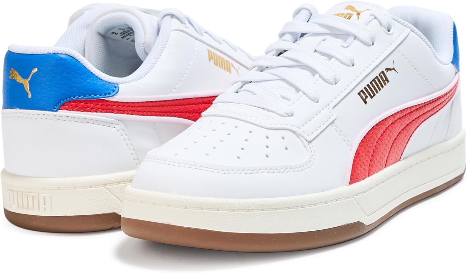 image:imagePUMA Kids Boys Caven 20 Lace Up Sneakers Shoes Casual WhiteWhitefor All Time Redgum Ah25