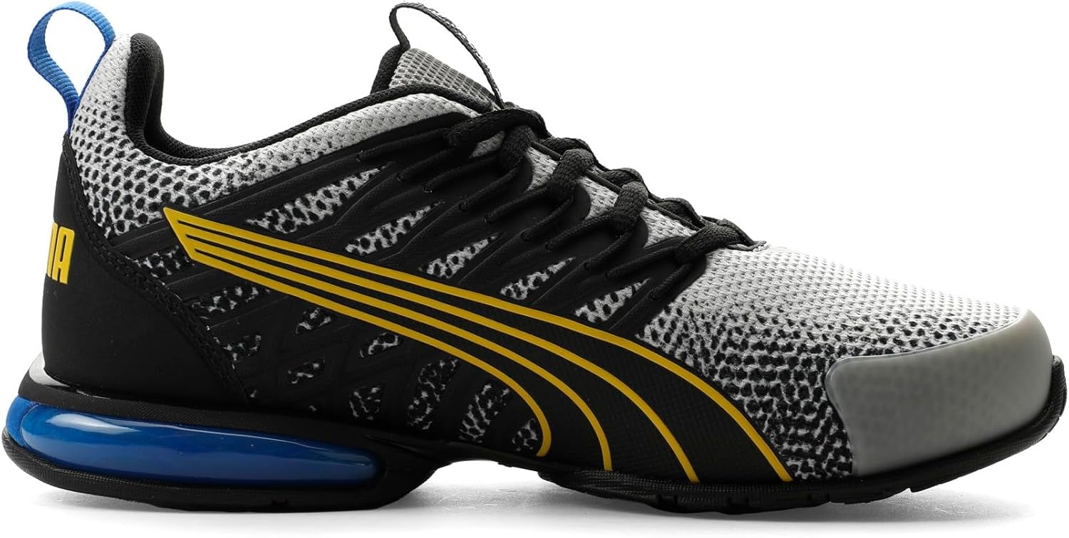 image:imagePUMA Kids Girls Voltaic Evo Fade Running Sneakers Shoes BlackGray Echopuma Blackdazzling Yellow