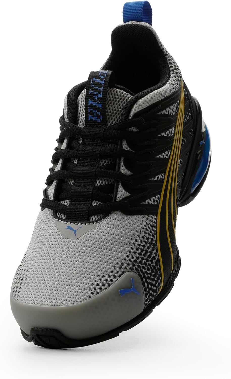 image:imagePUMA Kids Girls Voltaic Evo Fade Running Sneakers Shoes BlackGray Echopuma Blackdazzling Yellow