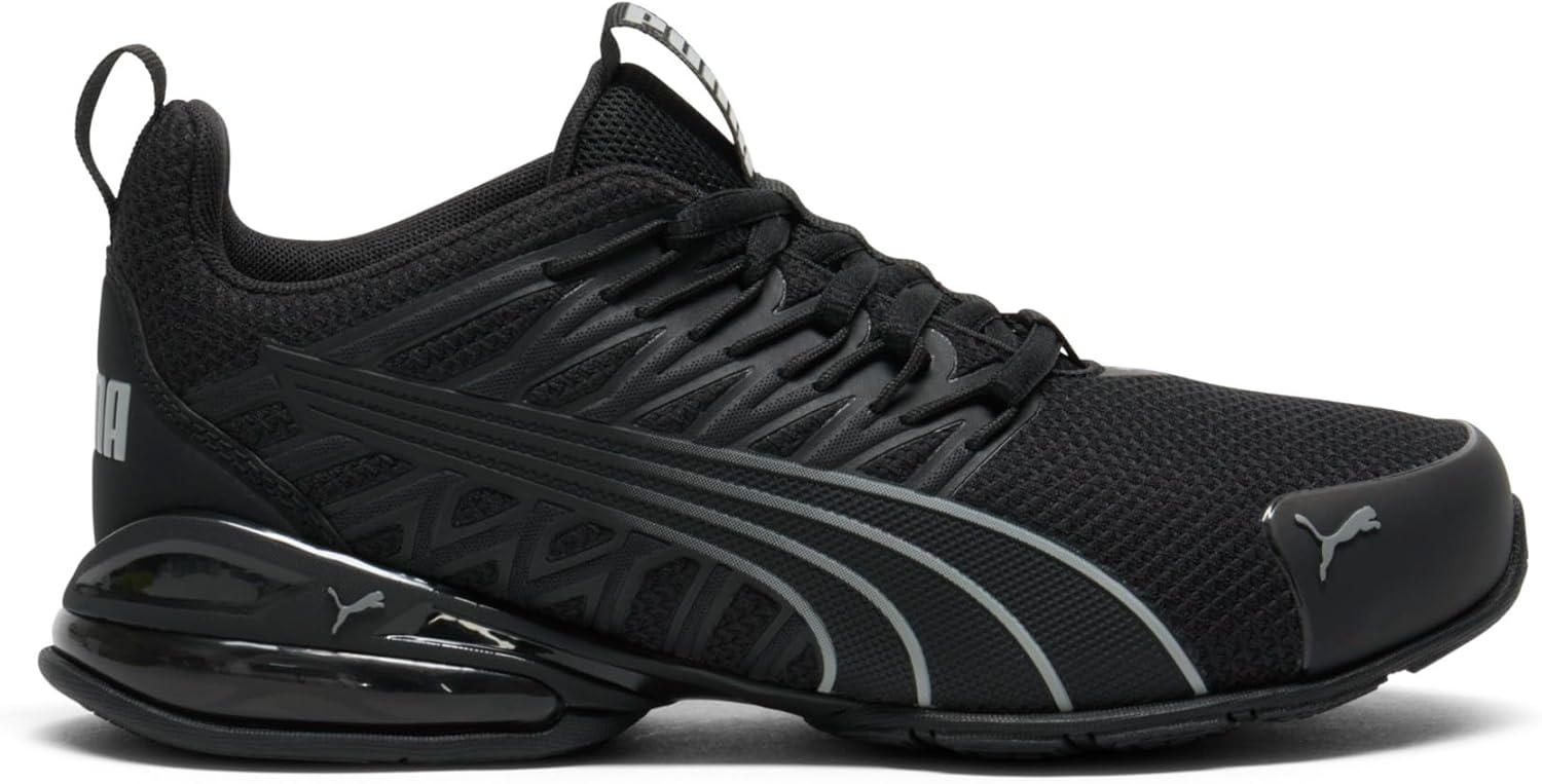 image:imagePUMA Kids Girls Voltaic Evo Fade Running Sneakers Shoes BlackPuma Blackstorm Gray