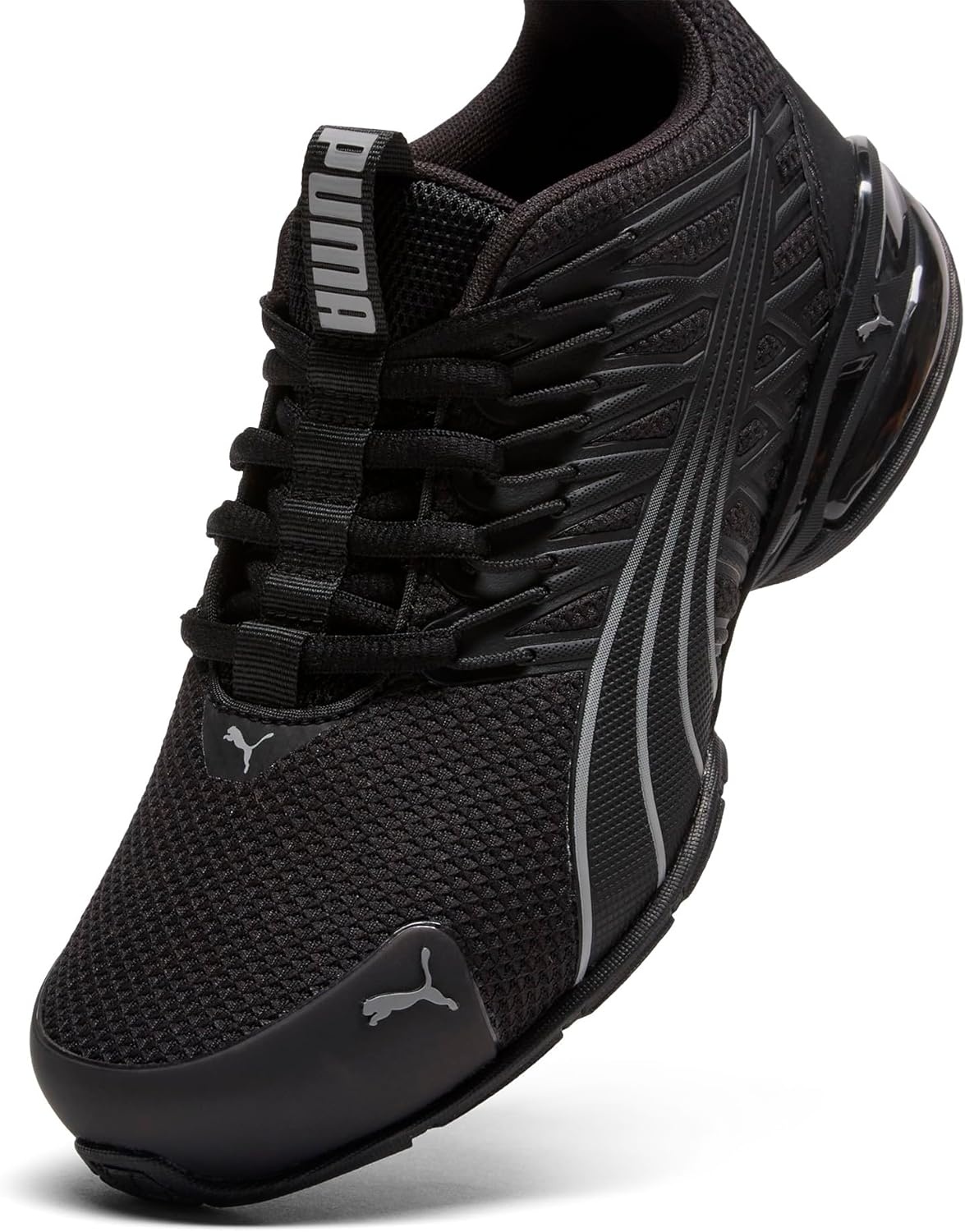 image:imagePUMA Kids Girls Voltaic Evo Fade Running Sneakers Shoes BlackPuma Blackstorm Gray