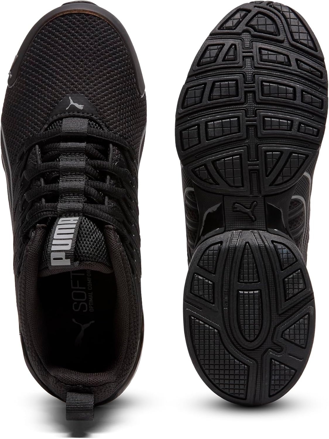 image:imagePUMA Kids Girls Voltaic Evo Fade Running Sneakers Shoes BlackPuma Blackstorm Gray