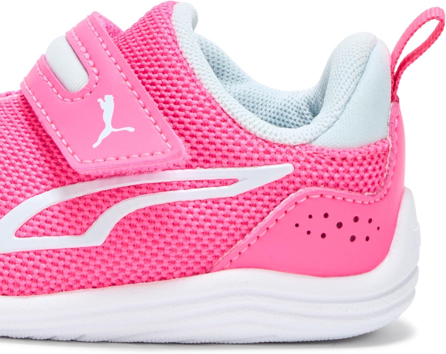 image:imagePUMA Kids Kitten Hook and Loop ShoesFluro Pink Pessea Glass Ah25