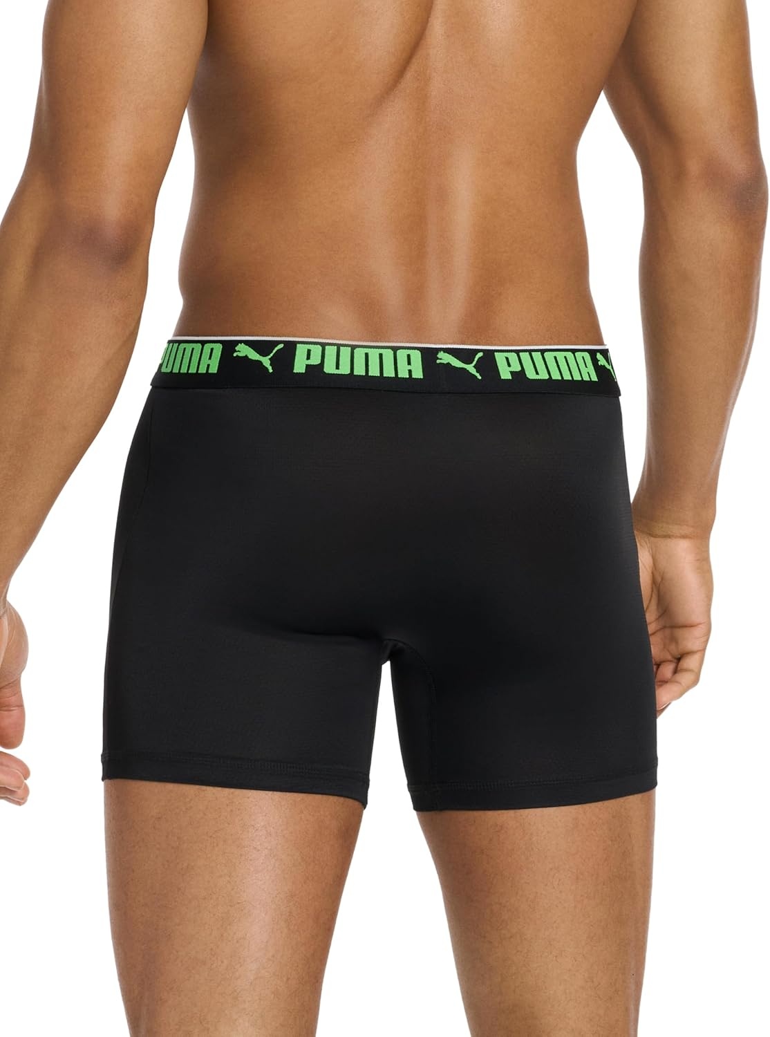 image:imagePUMA Mens 360 Sport Mesh 5 Pack Boxer BriefsBlackBright