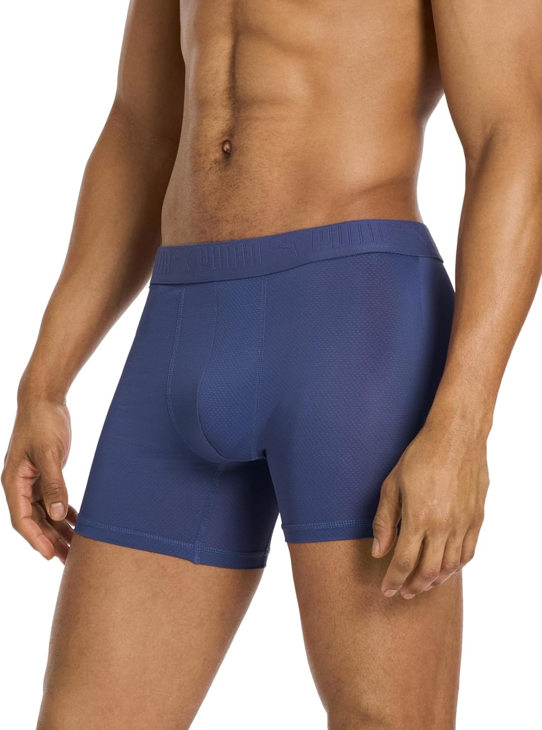 image:imagePUMA Mens 360 Sport Mesh 5 Pack Boxer BriefsBlackGreenCastlerockBlueMoss