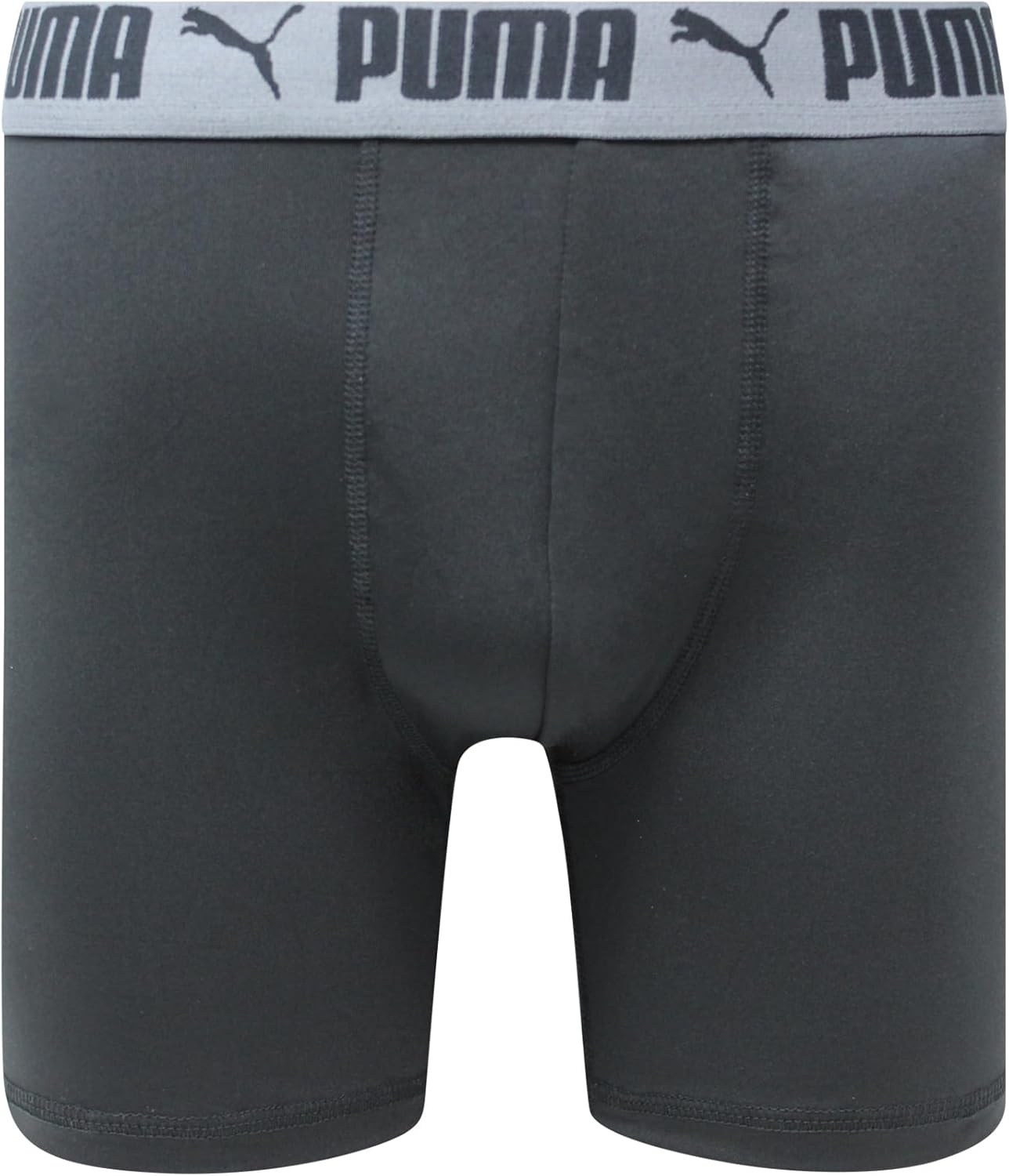 image:imagePUMA Mens 4 Pack Active Stretch Boxer BriefsBlackRed