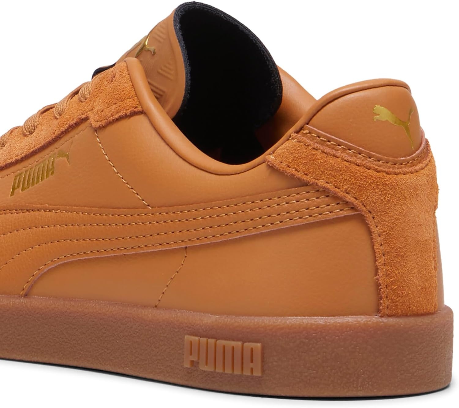 image:imagePUMA Mens Club Ii Era Lace Up Sneakers Shoes CasualBrown