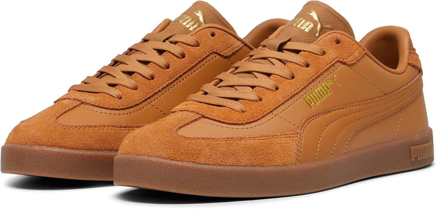 image:imagePUMA Mens Club Ii Era Lace Up Sneakers Shoes CasualBrown