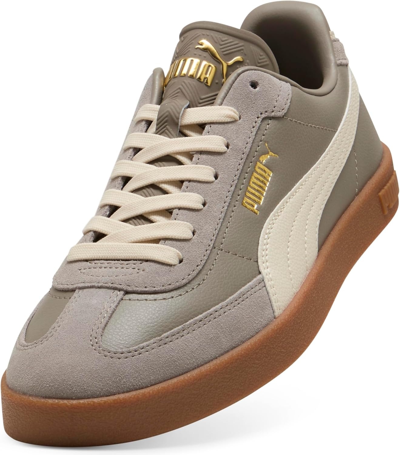image:imagePUMA Mens Club Ii Era Suede Lace Up Sneakers Shoes CasualMouse Grayalpine Snow