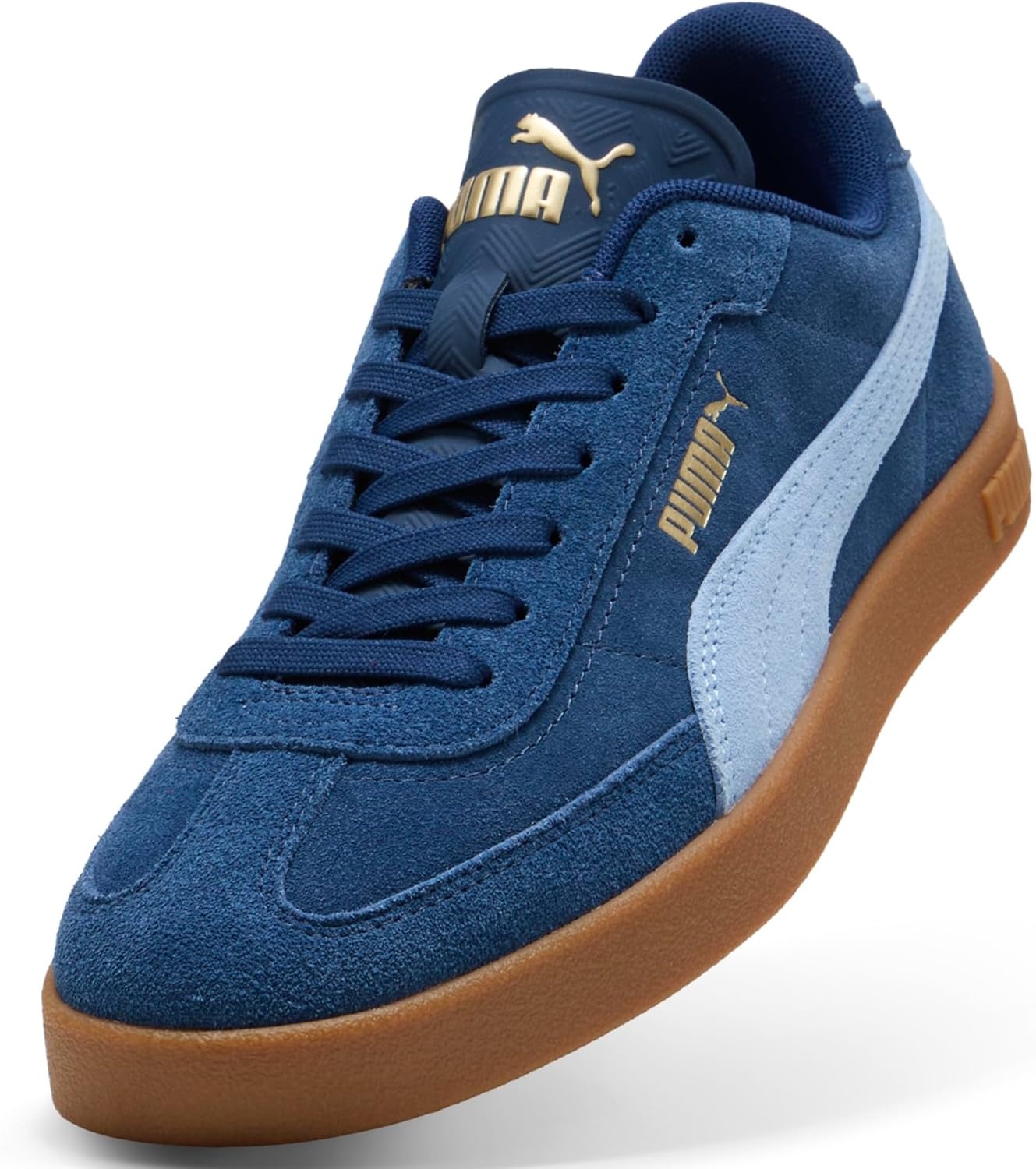 image:imagePUMA Mens Club Ii Era Suede Lace Up Sneakers Shoes CasualPersian Blueblue Guppy