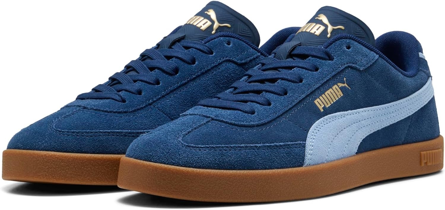 image:imagePUMA Mens Club Ii Era Suede Lace Up Sneakers Shoes CasualPersian Blueblue Guppy