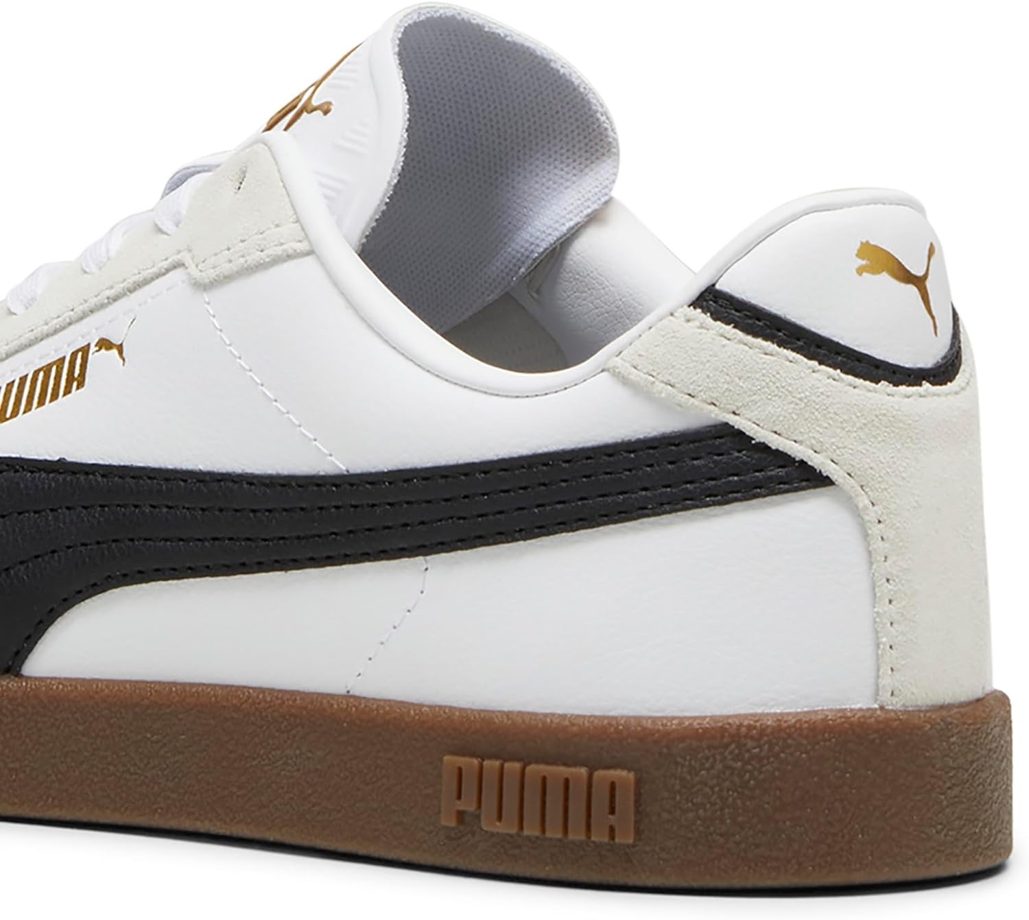 image:imagePUMA Mens Club Ii Era Suede Lace Up Sneakers Shoes CasualPuma Whitepuma Blackvapor Gray