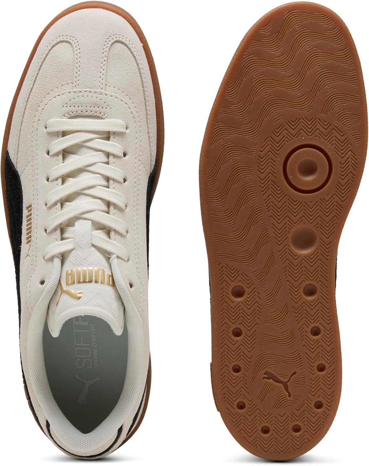 image:imagePUMA Mens Club Ii Era Suede Lace Up Sneakers Shoes CasualVapor Grayblackgum Ah25