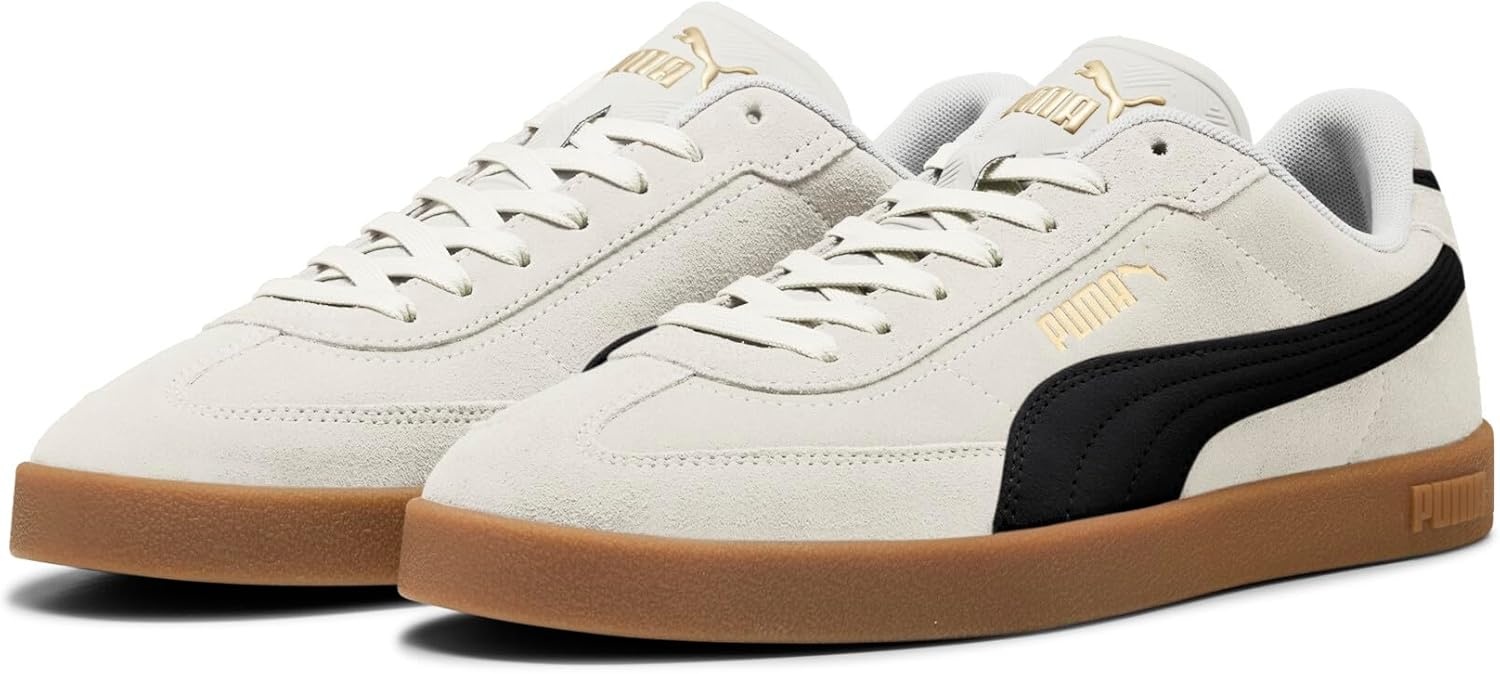 image:imagePUMA Mens Club Ii Era Suede Lace Up Sneakers Shoes CasualVapor Grayblackgum Ah25