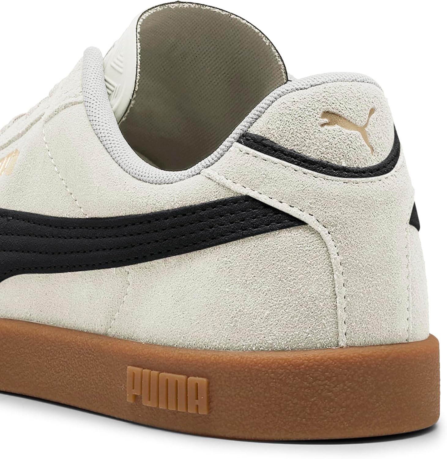 image:imagePUMA Mens Club Ii Era Suede Lace Up Sneakers Shoes CasualVapor Grayblackgum Ah25