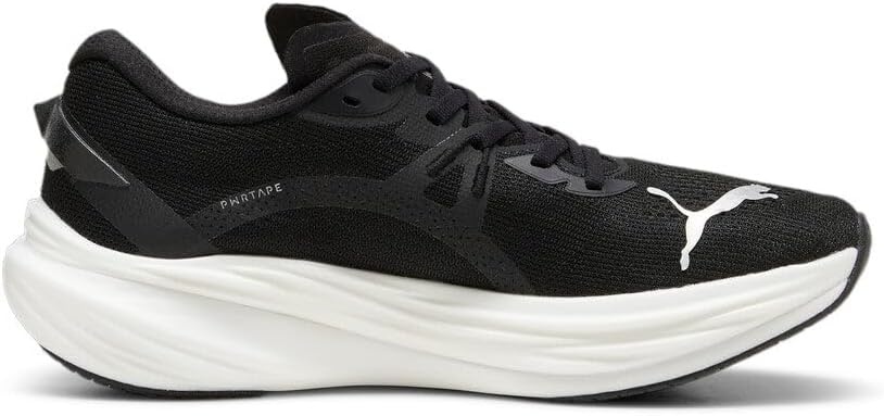 image:imagePUMA Mens Deviate Nitro 3 Running Sneakers ShoesBlackWhite