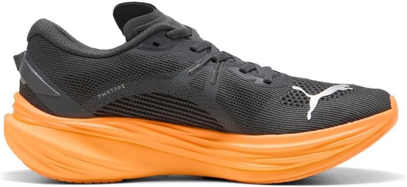 image:imagePUMA Mens Deviate Nitro 3 Running Sneakers ShoesDusky GrayHeat Fire