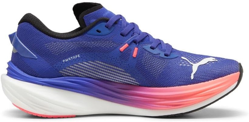 image:imagePUMA Mens Deviate Nitro 3 Running Sneakers ShoesLapis LazuliSunset Glow