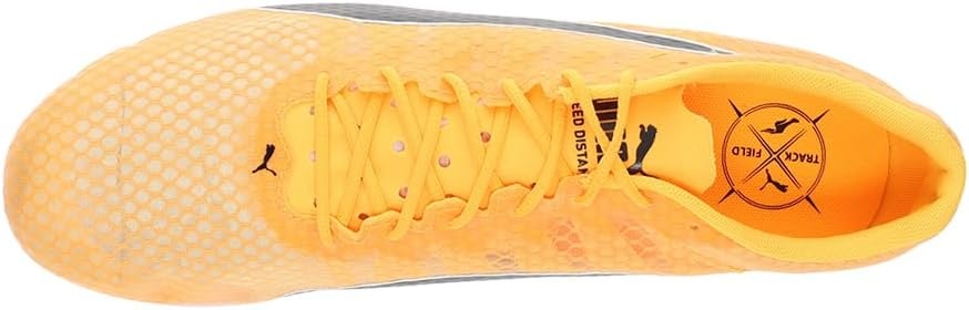image:imagePUMA Mens Evospeed Distance 11 and Field Running Sneakers Shoes OrangeSun Streamblacksilver