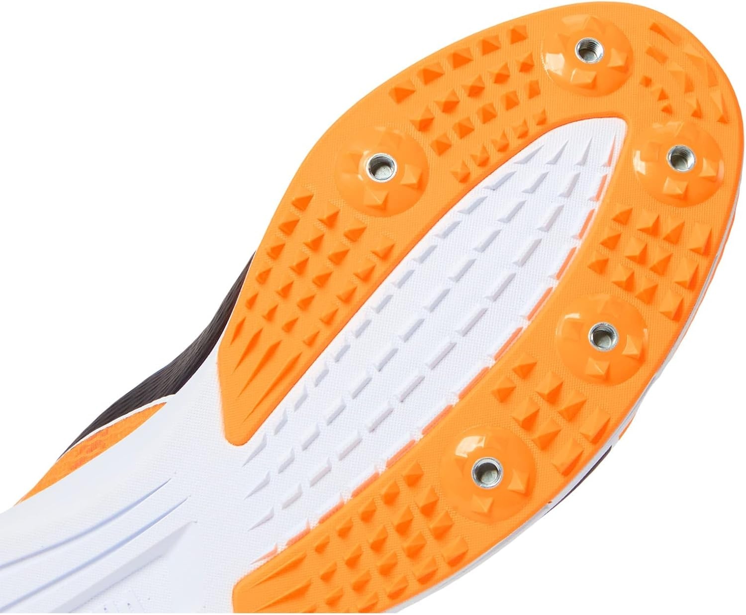 image:imagePUMA Mens Evospeed Distance 11 and Field Running Sneakers Shoes OrangeSun Streampuma Blackpuma Silver