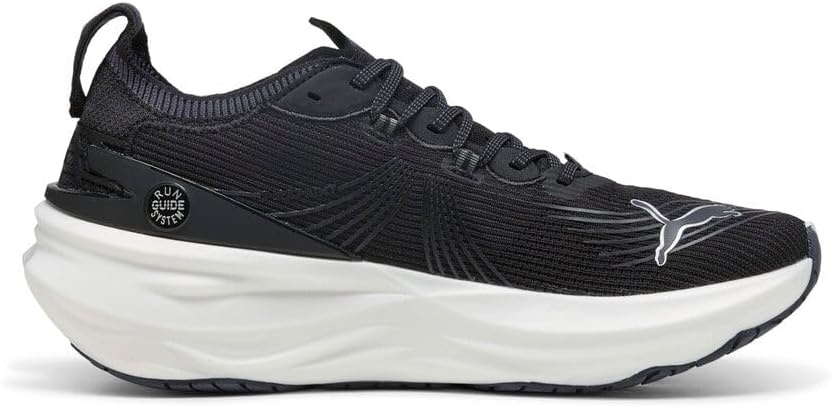 image:imagePUMA Mens Foreverrun Nitro Running Sneakers ShoesBlackWhite