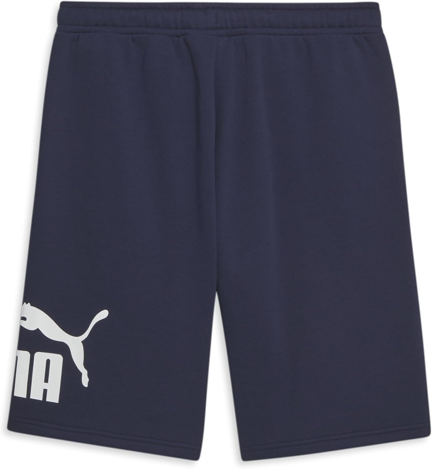 image:imagePUMA Mens Logo Fleece Drawstring 10 Inch Shorts Casual Bottoms Casual DrawstringBlue