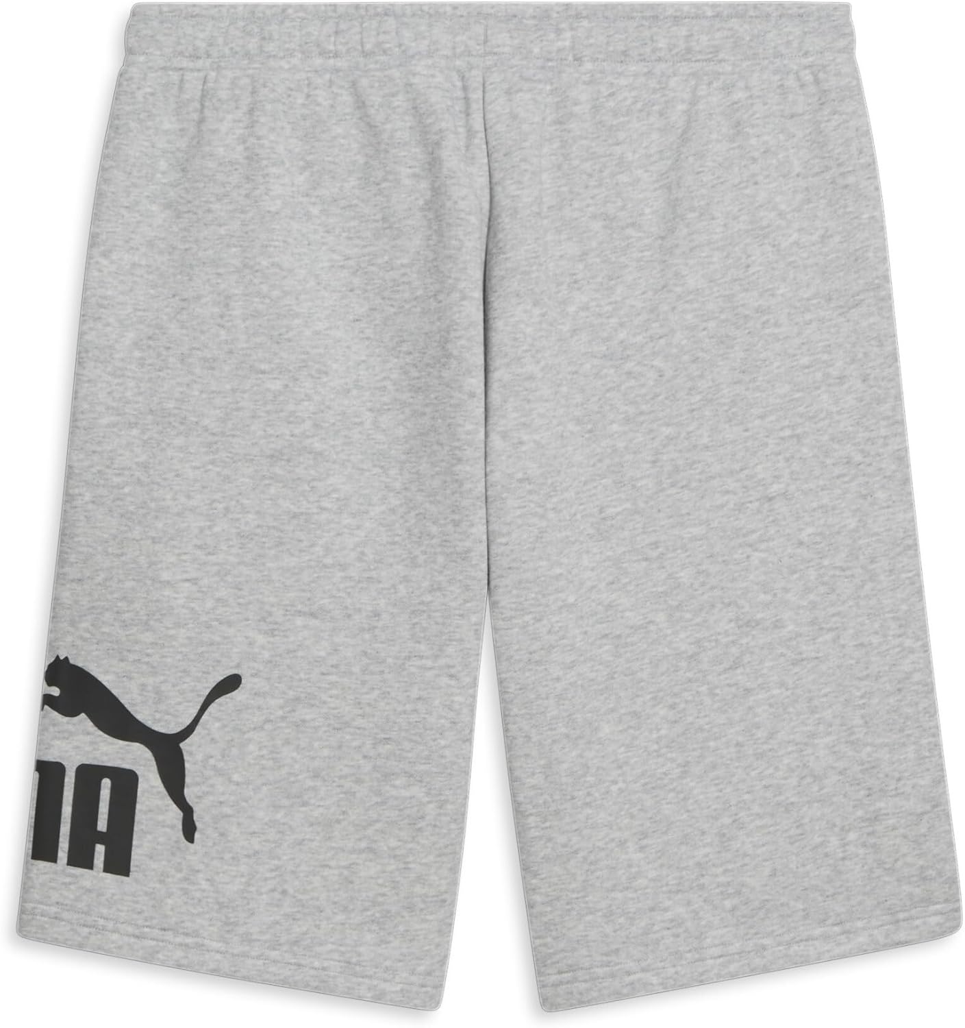 image:imagePUMA Mens Logo Fleece Drawstring 10 Inch Shorts Casual Bottoms Casual DrawstringGrey