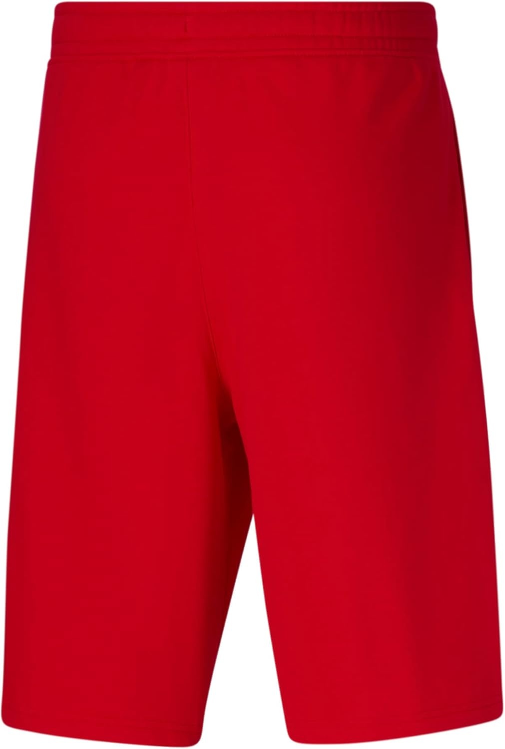 image:imagePUMA Mens Logo Fleece Drawstring 10 Inch Shorts Casual Bottoms Casual DrawstringHigh Risk Red