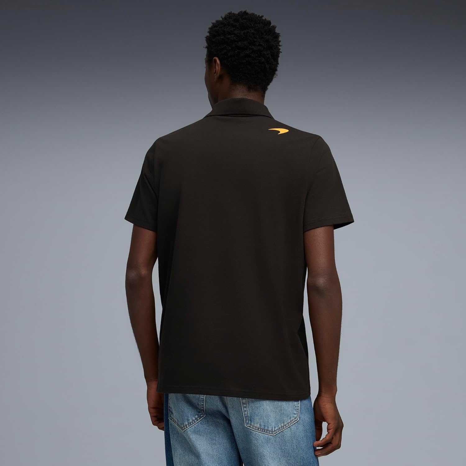 image:imagePUMA Mens Mclaren X Small Logo Short Sleeve Shirt Casual Casual BlackPuma Black