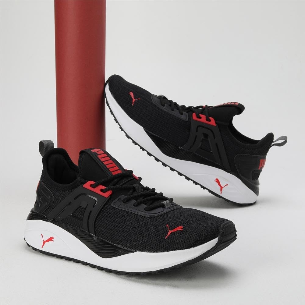 image:imagePUMA Mens Pacer 23 Street SneakersBlackfor All Time Redsilver