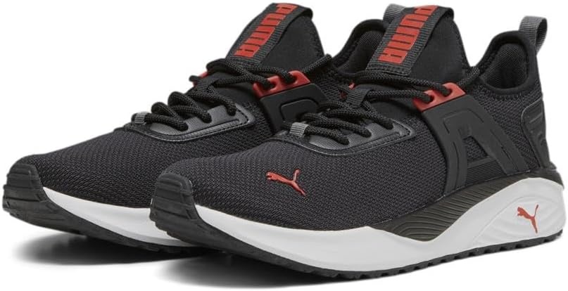 image:imagePUMA Mens Pacer 23 Street SneakersBlackfor All Time Redsilver