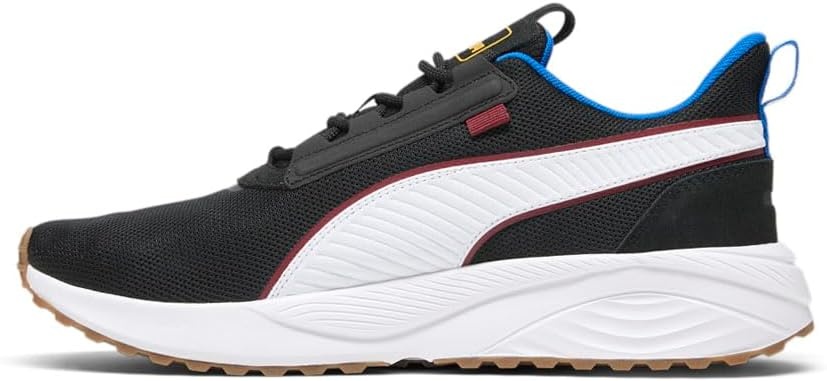 image:imagePUMA Mens Pacer 23 Street SneakersBlackwhiteintense Redteam Royal