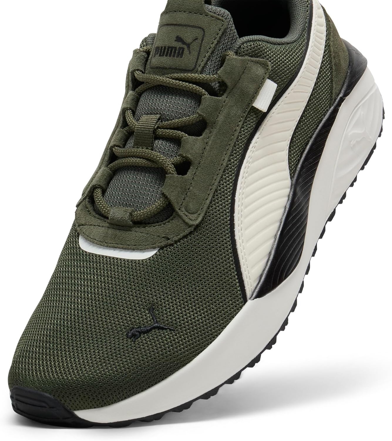 image:imagePUMA Mens Pacer 23 Street SneakersGreen Mosswarm Whiteblack Ah25