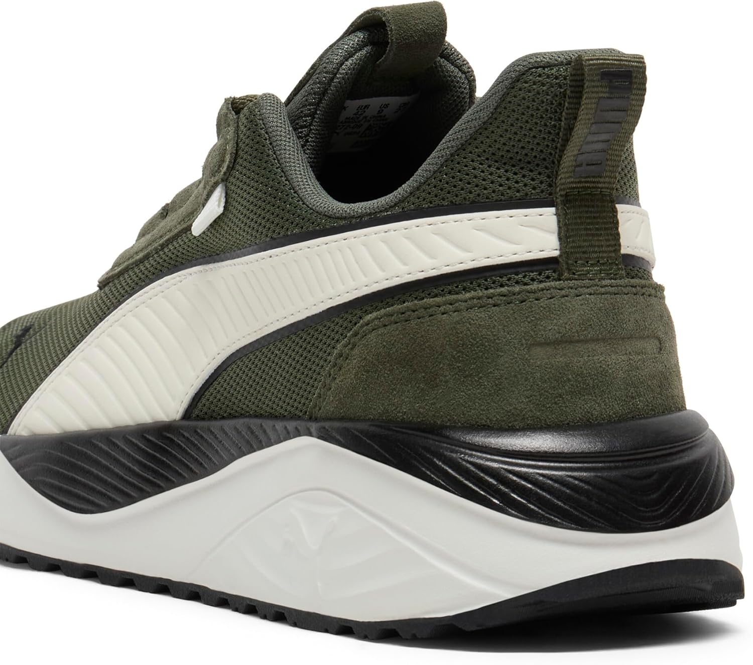 image:imagePUMA Mens Pacer 23 Street SneakersGreen Mosswarm Whiteblack Ah25