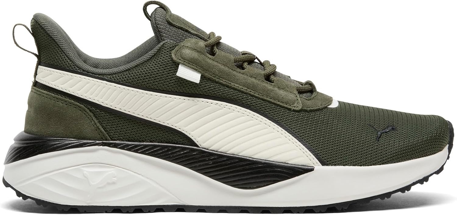 image:imagePUMA Mens Pacer 23 Street SneakersGreen Mosswarm Whiteblack Ah25