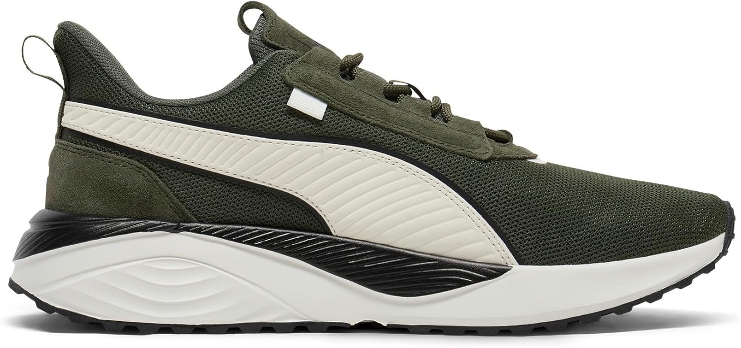 image:imagePUMA Mens Pacer 23 Street SneakersGreen Mosswarm Whiteblack Ah25