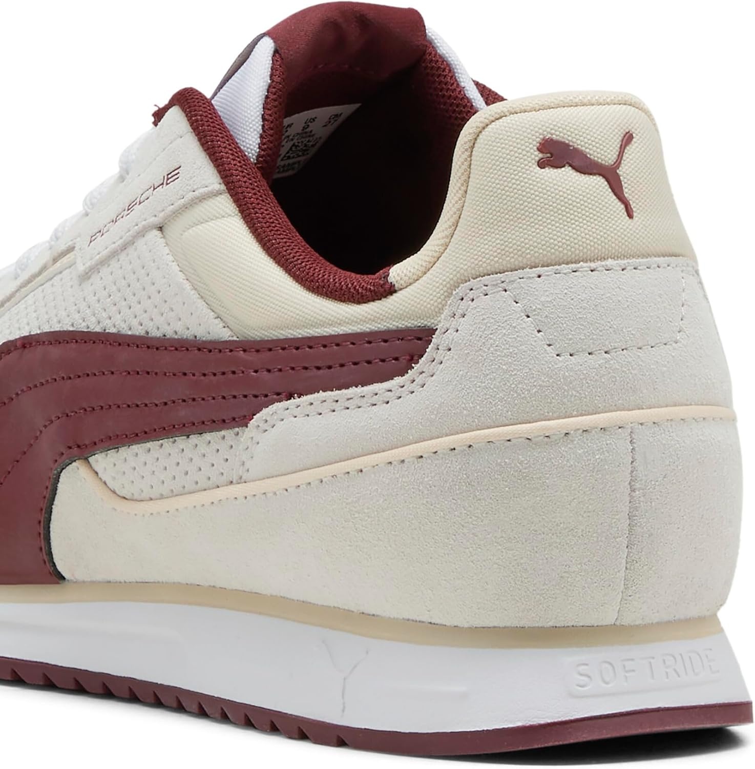 image:imagePUMA Mens Porsche Legacy Softride St Miler Sneakers Shoes CasualWhite