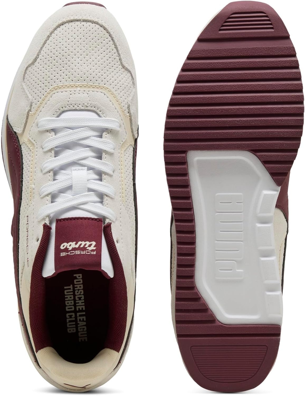 image:imagePUMA Mens Porsche Legacy Softride St Miler Sneakers Shoes CasualWhite