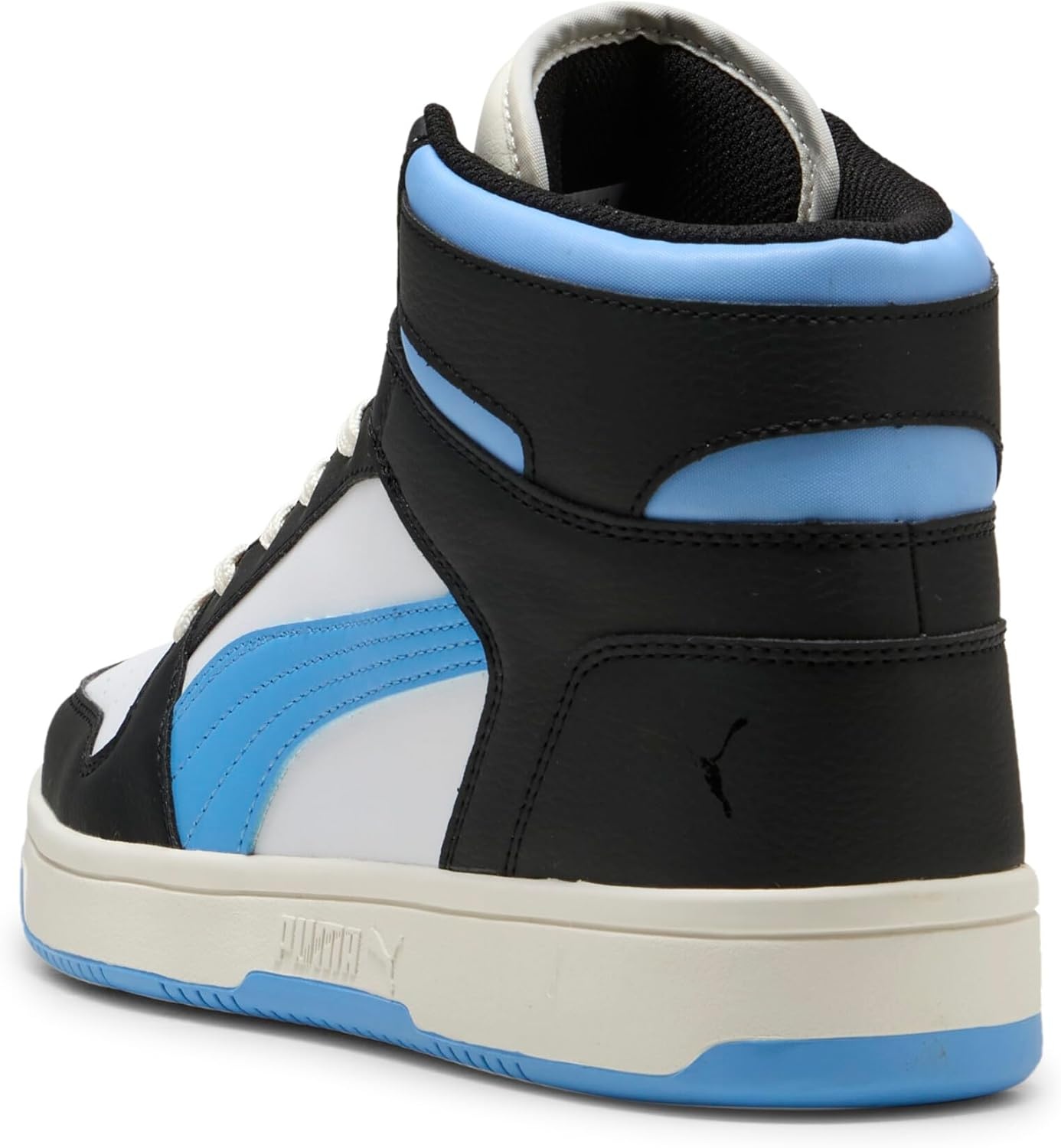 image:imagePUMA Mens Rebound Layup Lo SneakerBlackteam Light Bluefrosted Ivory