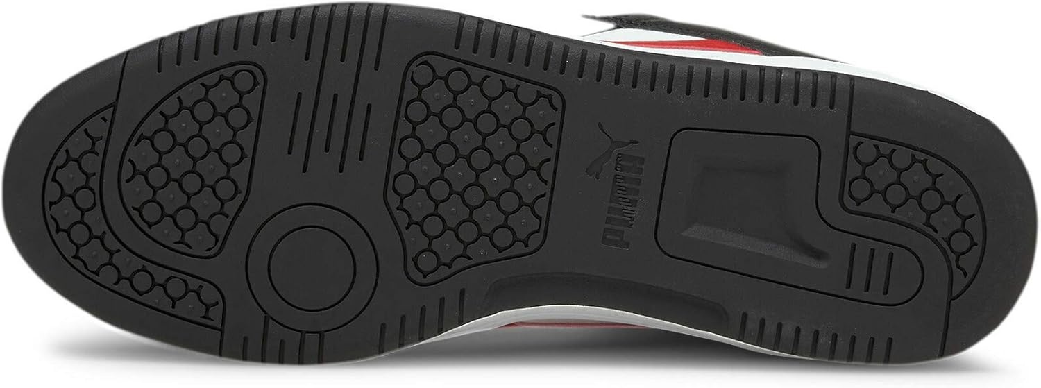 image:imagePUMA Mens Rebound Layup Lo SneakerPuma White Poppy Red Puma Black