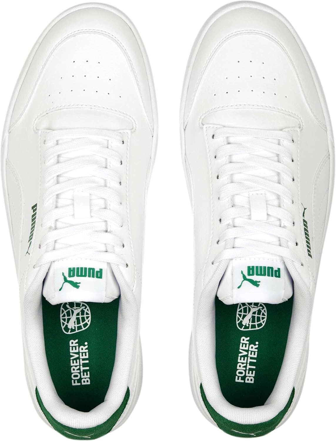 image:imagePUMA Mens Rebound Layup Lo SneakerPuma White Vapor Grey Archive Green