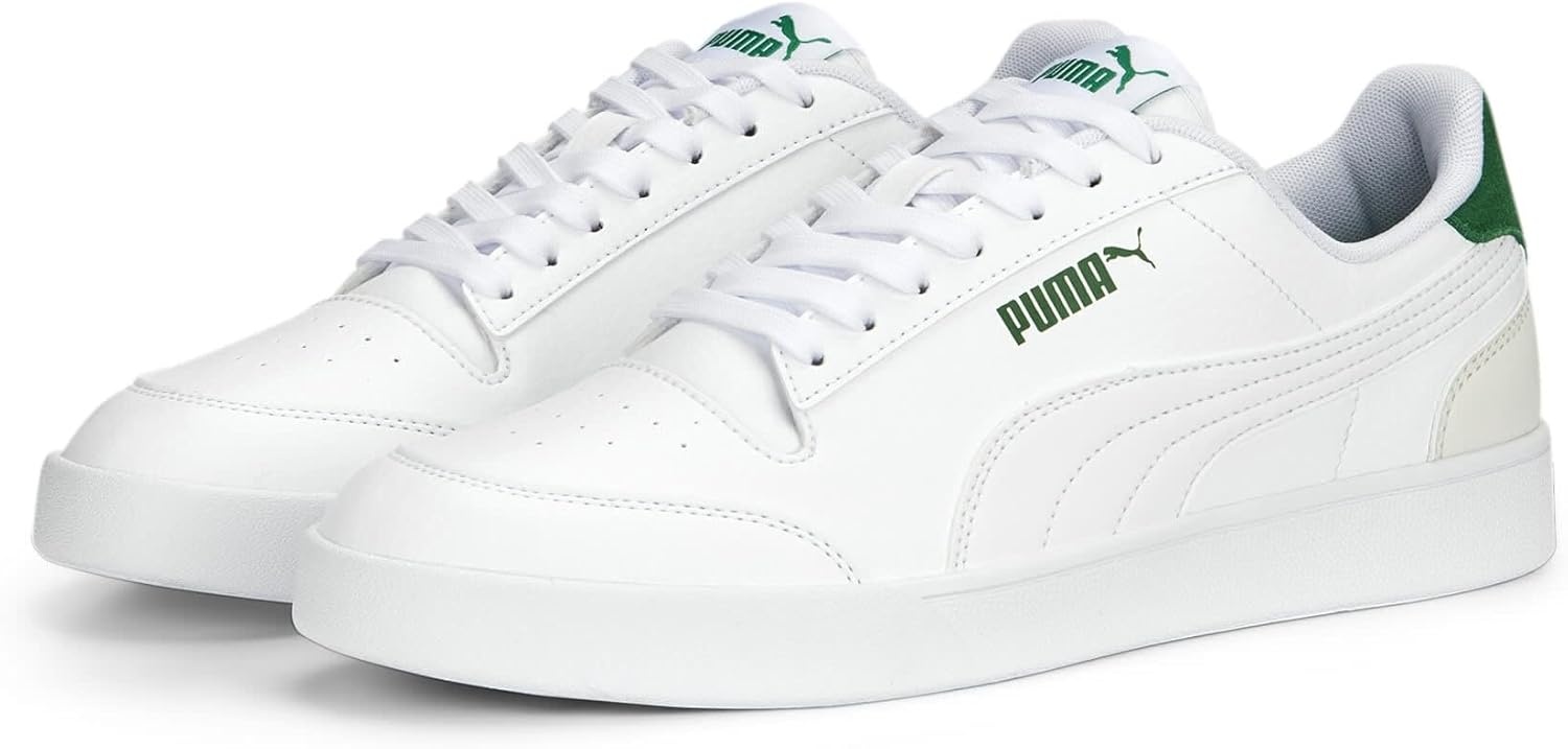 image:imagePUMA Mens Rebound Layup Lo SneakerPuma White Vapor Grey Archive Green
